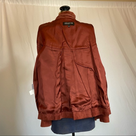 Vintage Suede Boxy Cropped Coat M/L - Picture 12 of 15